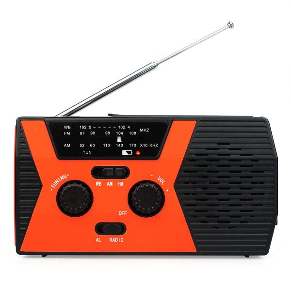 Retekess manovella solare emergenza digitale FM AM NOAA SOS Radio torcia lettura lampada per famiglia campeggio esterna