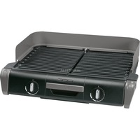 TG8000 barbecue per l''aperto e bistecchiera Grill Elettrico Nero, Argento 2400 W, Griglia