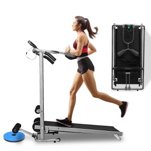 Tapis roulant LCD Pieghevole Torsione multifunzionale Corsa supina Massaggio Casa Gym Idoneità Attrezzatura per esercizi