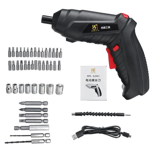 Utensile elettrico per trapano cacciavite a batteria ricaricabile da 3,6 V