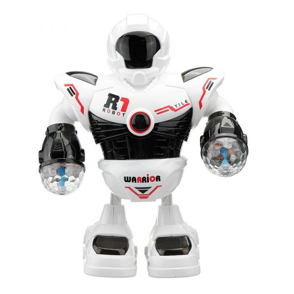 YILE R1 ABS Smart Music Dancing RC Giocattolo robot con brillante regalo per bambini