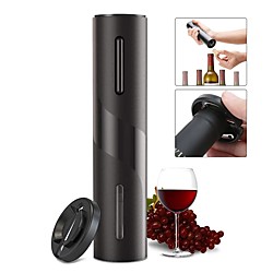 apribottiglie elettrico apribottiglie per vino a batteria con taglierina per stagnola pulsante con un clic leva cavatappi per vino automatico riutilizzabile per gli amanti del vino regalo casa cucina Lightinthebox