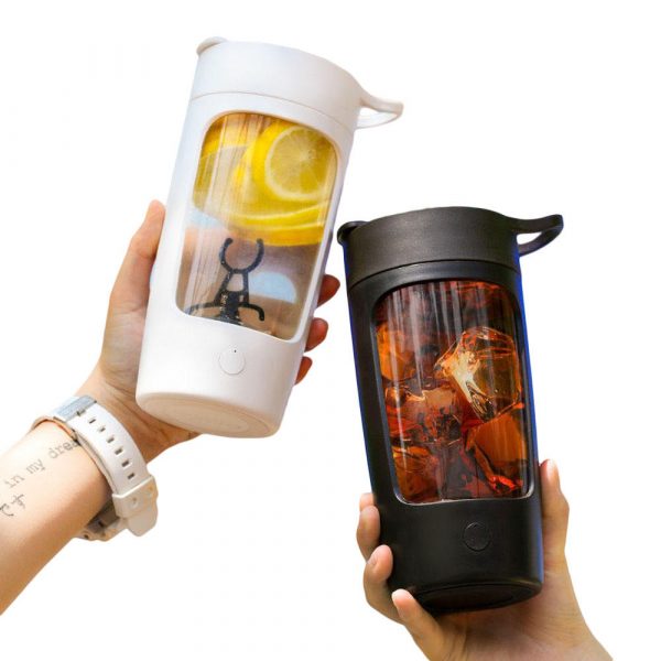 eQUra EQURA-02 650ML frullatore elettrico portatile frullatore spremiagrumi frullatore USB ricarica tazza spremiagrumi f