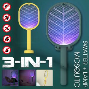 Bakeey 3-in-1 Zanzariera Elettrica Scacciamosche 368mm Luce ultravioletta LED lampada Mosquito Killer