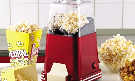 Macchina per fare i popcorn ad aria calda Swiss Home con spedizione gratuita