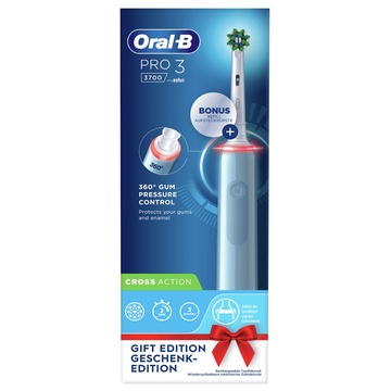 Oral-b pro 3 - 3700 blu spazzolino elettrico