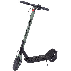 Monopattino elettrico EVO9 – Velocità max 25 km/h – Autonomia 25 Km – Nero, Verde