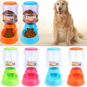 Dispenser automatico di cibo per acqua per animali domestici da 3,5 litri
