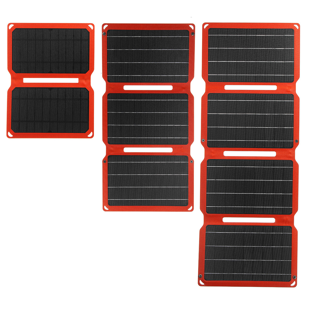 10W/21W/28W solare Pannello solare Ricarica pieghevole Borsa Caricabatterie portatile per cellulare ETFE All-in-One lami