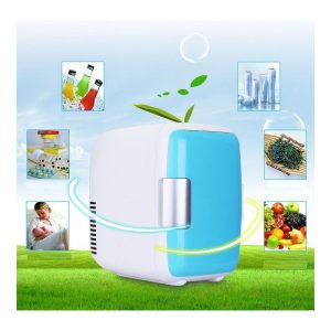 MINI FRIGORIFERO FRIGO PORTATILE 4 LITRI 12V SCALDAVIVANDE CASA AUTO BARCA