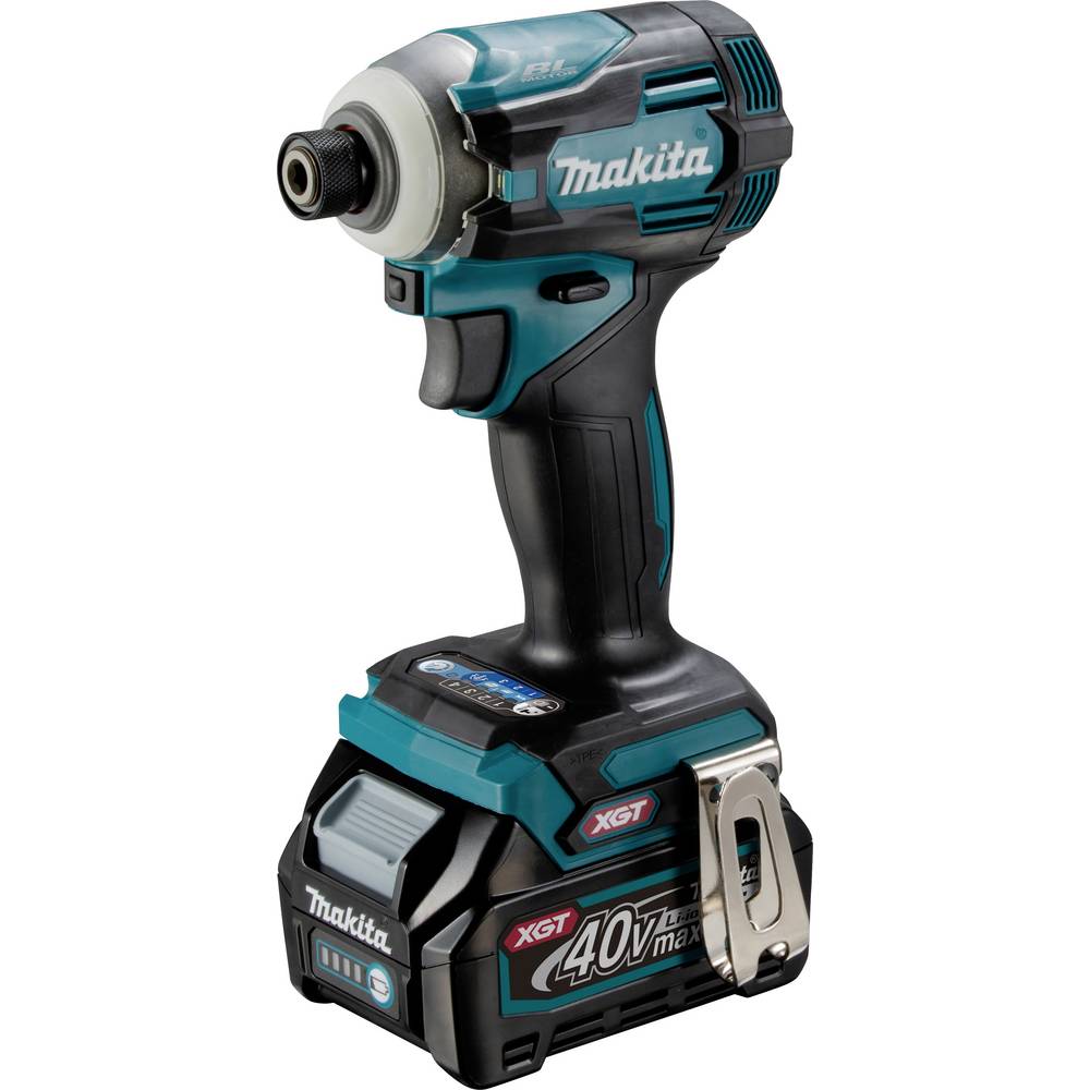 Makita Makita TD001GD201 Avvitatore a percussione a batteria 40 V 2.5 Ah incl. caricabatterie