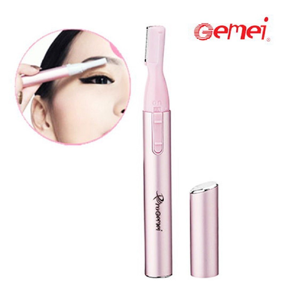 RIFINITORE TRIMMER ELETTRICO DONNA PER RASATURA PELI VISO SOPRACCIGLIA GM-518A