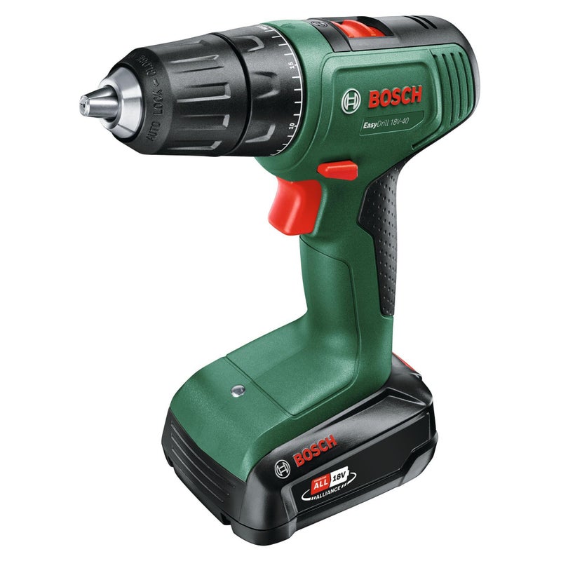 Trapano a percussione a batteria BOSCH EasyDrill 18V-40 18 V, 2 Ah, 1 batteria