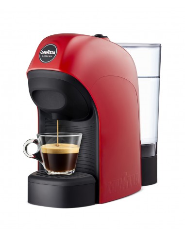 Lavazza LM800 TINY RED EU 220-240V Macchina da caffè a Capsule 1 tazze 0,75 L 1450 W Nero, Rosso