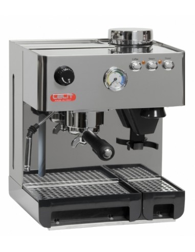 Lelit PL042EM Macchina per espresso Cialde, Caffè macinato 2 tazze 3,5 L 1200 W Acciaio inossidabile