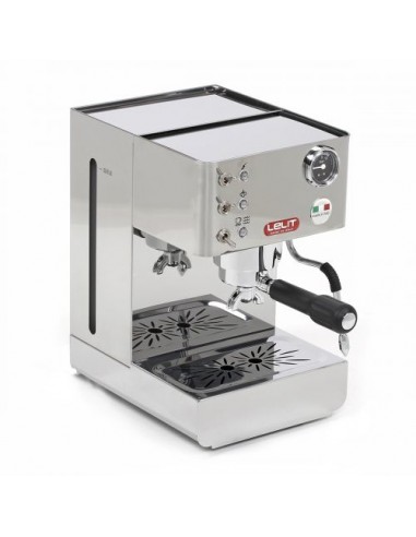 Lelit PL41LEM INOX Macchina per espresso Cialde, Caffè macinato 2,7 L 1000 W Acciaio inossidabile