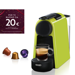 Macchina da caffè Nespresso Essenza Mini EN85.L Lime Capsule