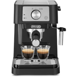 Macchina da caffè Stilosa EC260.BK Nero/acciaio inossidabile Caffè macinato, Cialde ESE