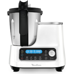 Robot da cucina ClickChef HF4521 1400 W 3.6 Litri Bianco, Nero