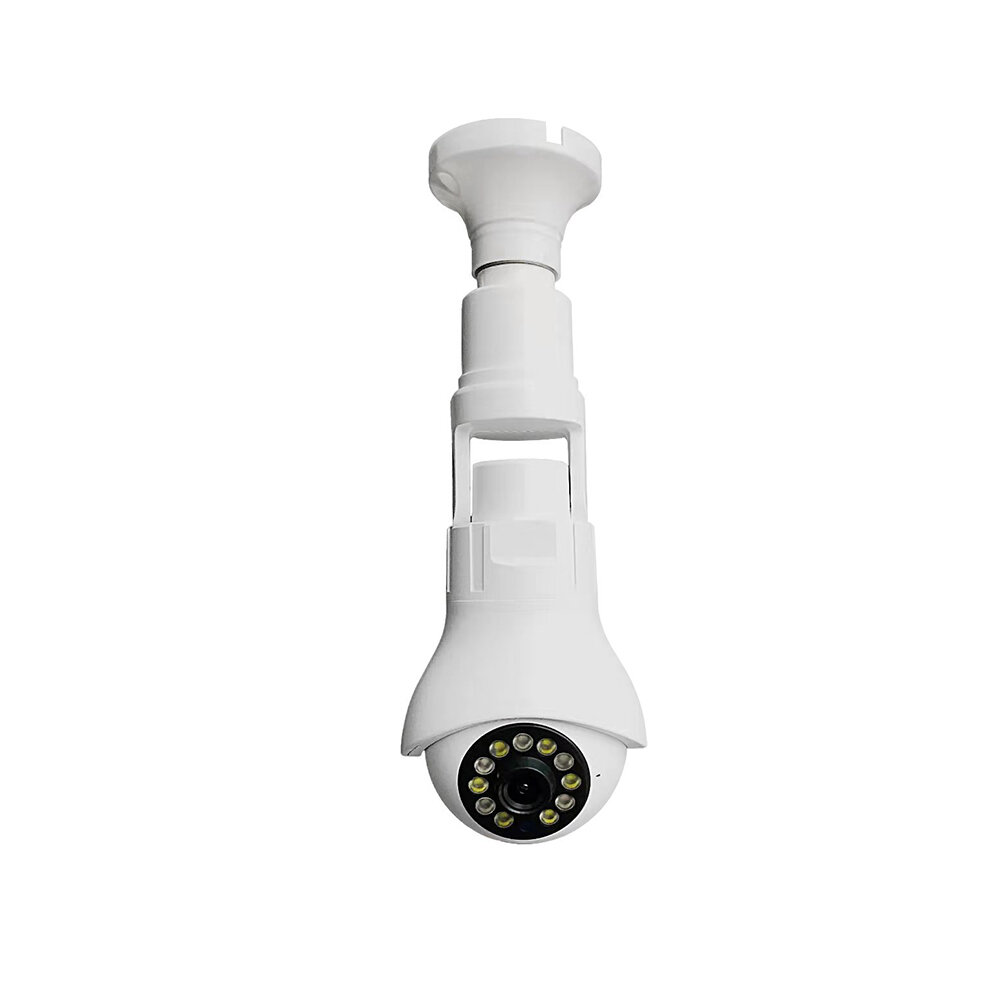 Sicurezza lampadina da 200 MP fotografica Visione notturna intelligente Monitoraggio del movimento a 360° Citofono bidir