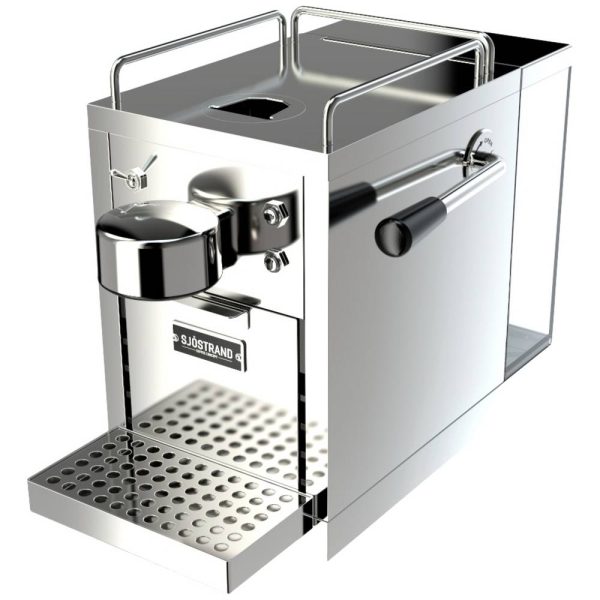 Sjöstrand Espresso Kapselmachine M10001 Macchina per caffè con capsule acciaio inox