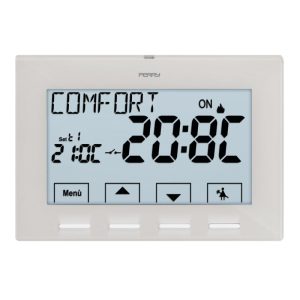 Termostato PERRY Next TE029B bianco