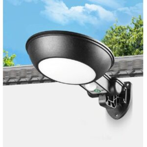Applique Faro Lampione Pannello Solare Fotovoltaico Sensore Movimento Jx-166