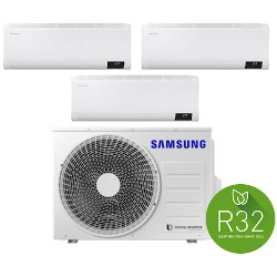 Condizionatore Samsung MultiSplit WindFree 9000 + 9000 + 9000 btu R32