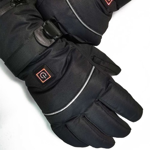 Guanti riscaldati per uomo donna Touchscreen Guanti da sci con riscaldamento elettrico Guanti termici invernali addensati Scaldamani con 3 livelli di riscaldamento per equitazione Sci Snowboard Arrampicata