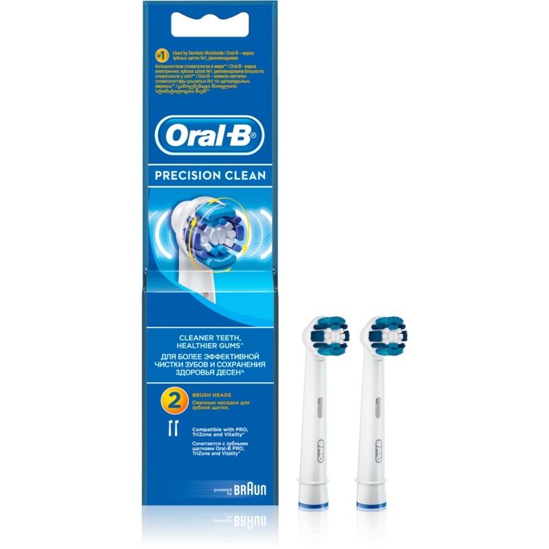 Oral B Precision Clean EB 20 testine di ricambio per spazzolino 2 pz 2 pz
