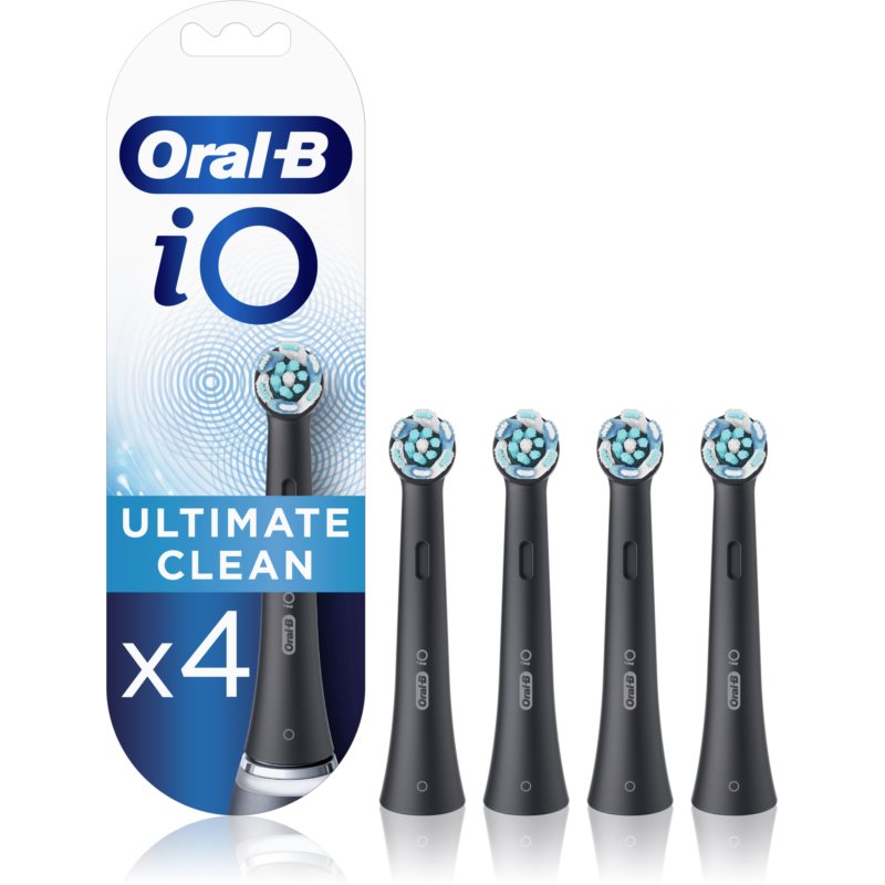 Oral B Ultimate Clean Black testine di ricambio per spazzolino 4 pz Black 4 pz