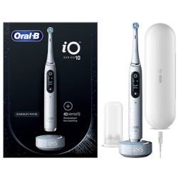 Spazzolino elettrico Oral-B iO10 Stardust White Ricaricabile 7 Modalità spazzolamento