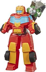 Transformers Playskool Rescue Bots Academy 35cm Power Hot Shot Rescue Robot Giocattolo trasformabile 2-in-1