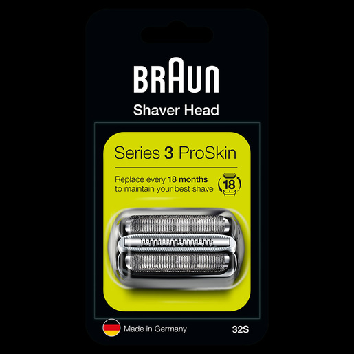 Braun Series 3 32S Testina Di Ricambio Per Rasoio Elettrico Barba - Ar