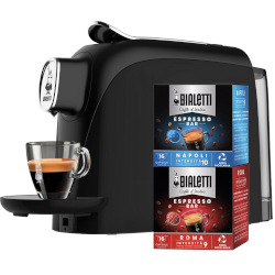 Macchina da caffè Mignon con 2 box di capsule Nero