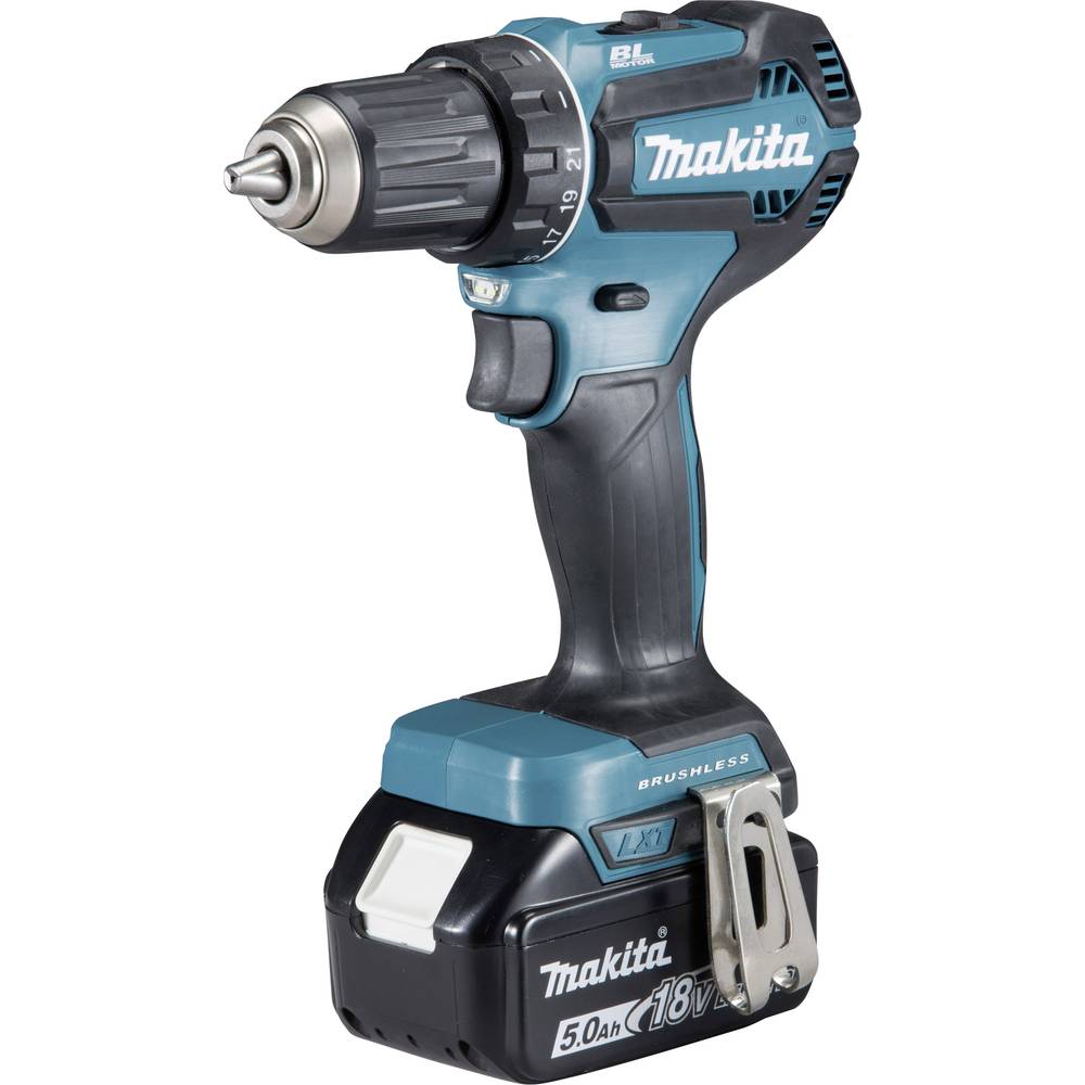 Makita DDF485RTJ DDF485RTJ Trapano avvitatore a batteria 18 V 5.0 Ah