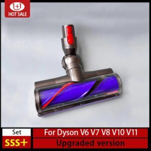 Original irect drive suction head Dyson V6 V7 V8 V10 V11 vacuum cleaner dreplacement floor brush floor fluffy brush roller bar