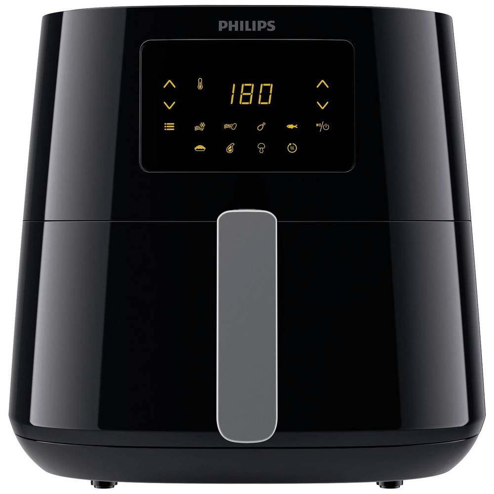 Philips Essential XL HD9270/70 Friggitrice ad aria calda 2000 W Preselezione temperatura, Funzione timer, con display Nero / Argento