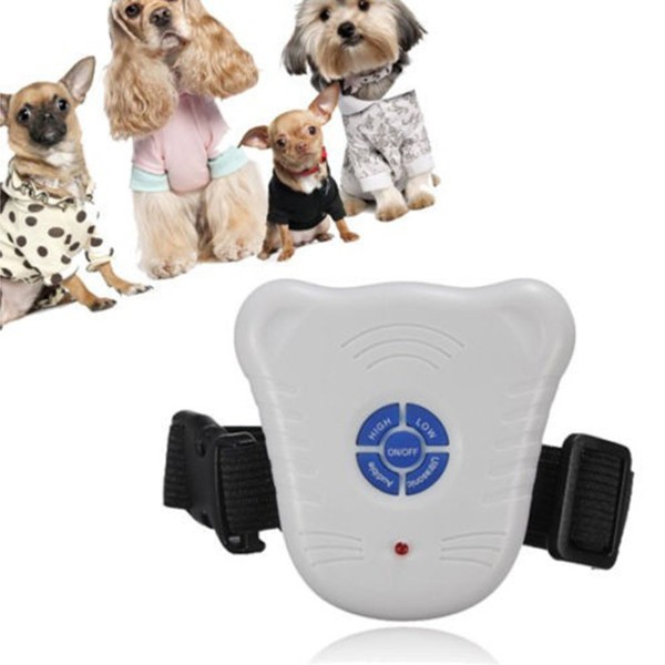 Trade Shop - Collare Educativo Antiabbaio Addestramento Per Cane Cani Anti Abbaio Bark Stop -