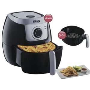 Trade Shop - Friggitrice Aria Elettrica Calda Infrarossi Cottura Sana Cestello Grill 5l 1800w