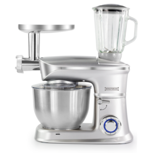 Trade Shop - Superchef Robot Da Cucina Impastatrice Planetaria Frullatore Tritacarne Accessor -