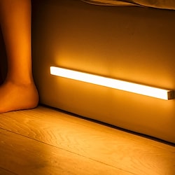 20led pir sensore di movimento lampada armadio armadio letto lampada sotto l'armadio luce notturna intelligente percezione della luce per l'armadio scale ha condotto la luce di induzione del corpo Lightinthebox