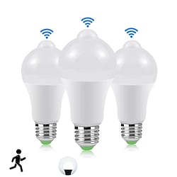4pcs 9w e27 led night light bulb lampada con sensore di movimento sensore di rilevamento del movimento pir a60 a19 220v Lightinthebox