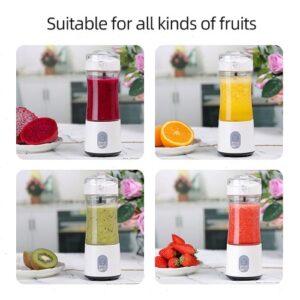 Frullatore elettrico portatile Miscelatore per spremiagrumi per frutta monodose con batteria ricaricabile USB da 4000 mAh per frullati e frullati