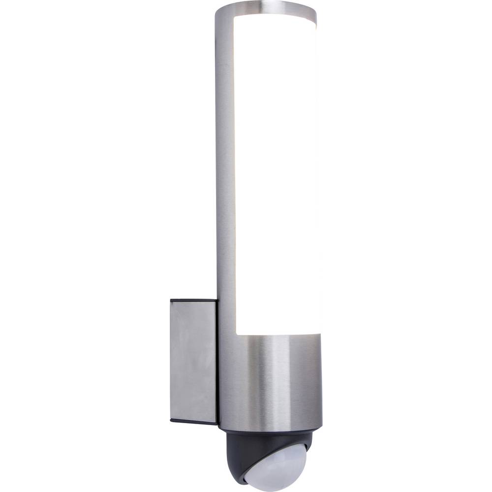 Lutec LEDA 5267103001 Lampada LED da terra per esterno con rilevatore di movimento LED (monocolore) 14 W acciaio inox