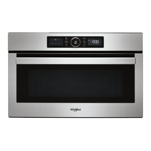 Microonde sesto senso e grill singolo e scongelamento, 15 funzioni WHIRLPOOL AMW730/IX