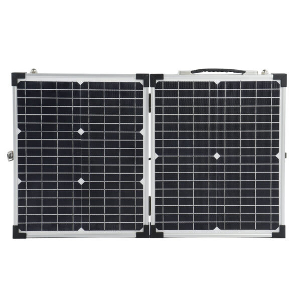 18V/5V ETFE 40W monocristallino pieghevole solare Pannello con telaio in alluminio Caricatore portatile con controller
