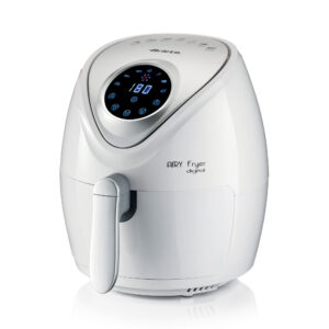 Ariete 4616 Airy Fryer Digital - Friggitrice ad Aria - Frigge senza grassi e olio - 7 Programmi Preimpostati - 1300 Watt - 3,5 Litri - Bianco