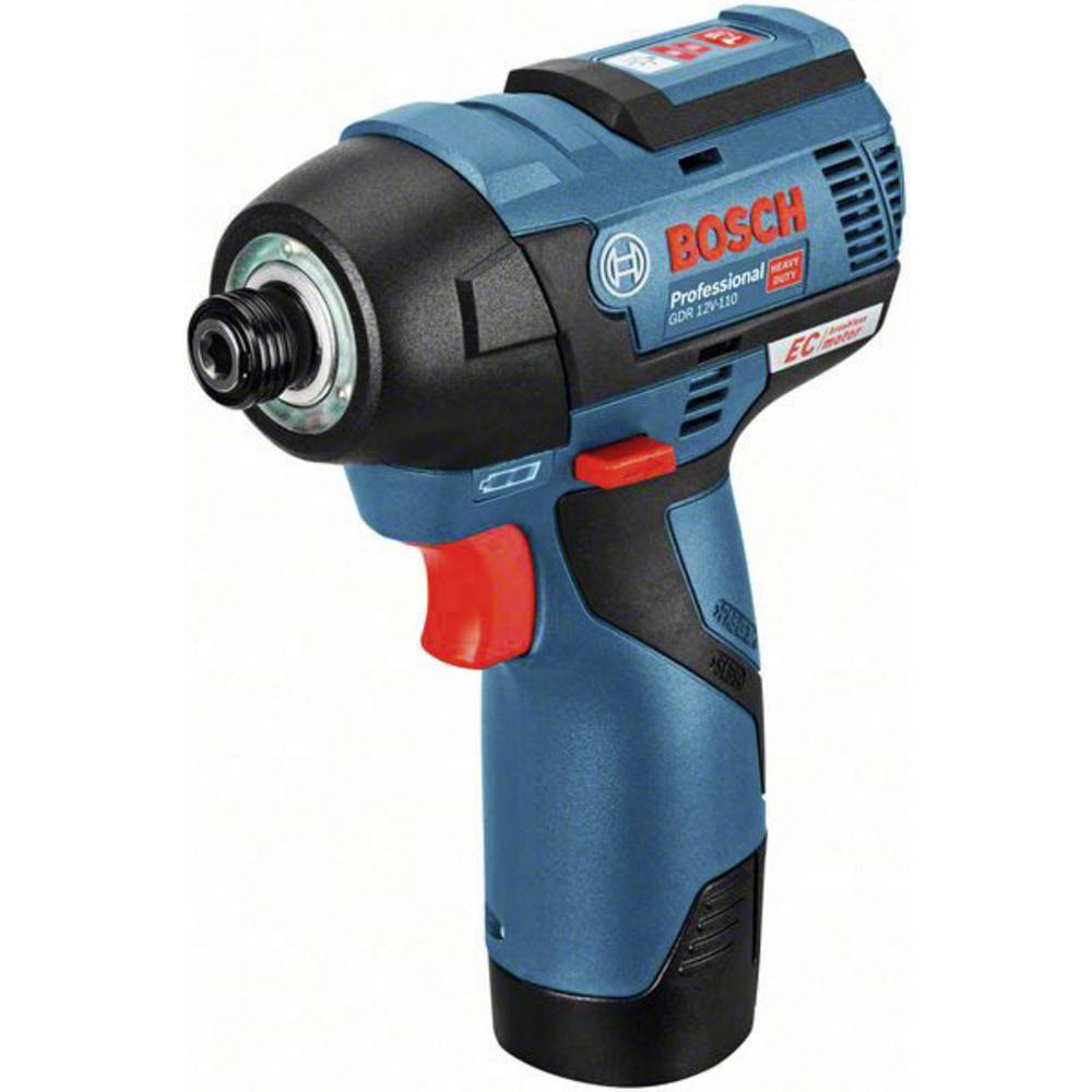 Bosch Professional Bosch 06019E0005 Avvitatore ad impulsi a batteria 12 V Piombo-AGM incl. seconda batteria