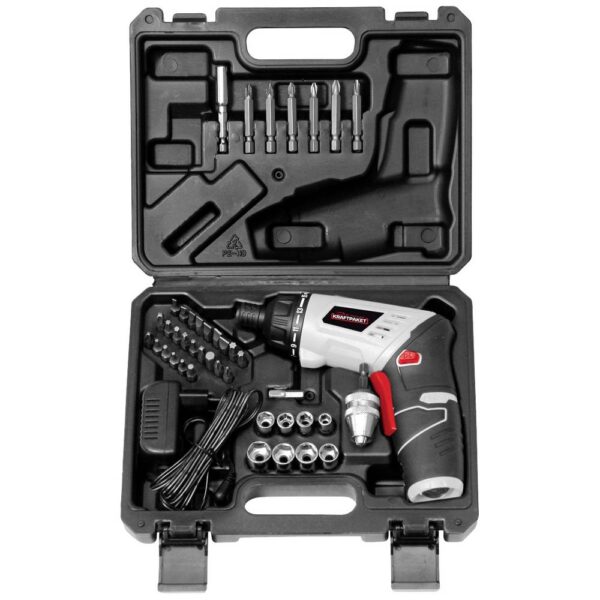 Dino KRAFTPAKET Multiplex 41-tlg 130226 Avvitatore a batteria 3.6 V 1300 mAh Li-Ion incl. accessori